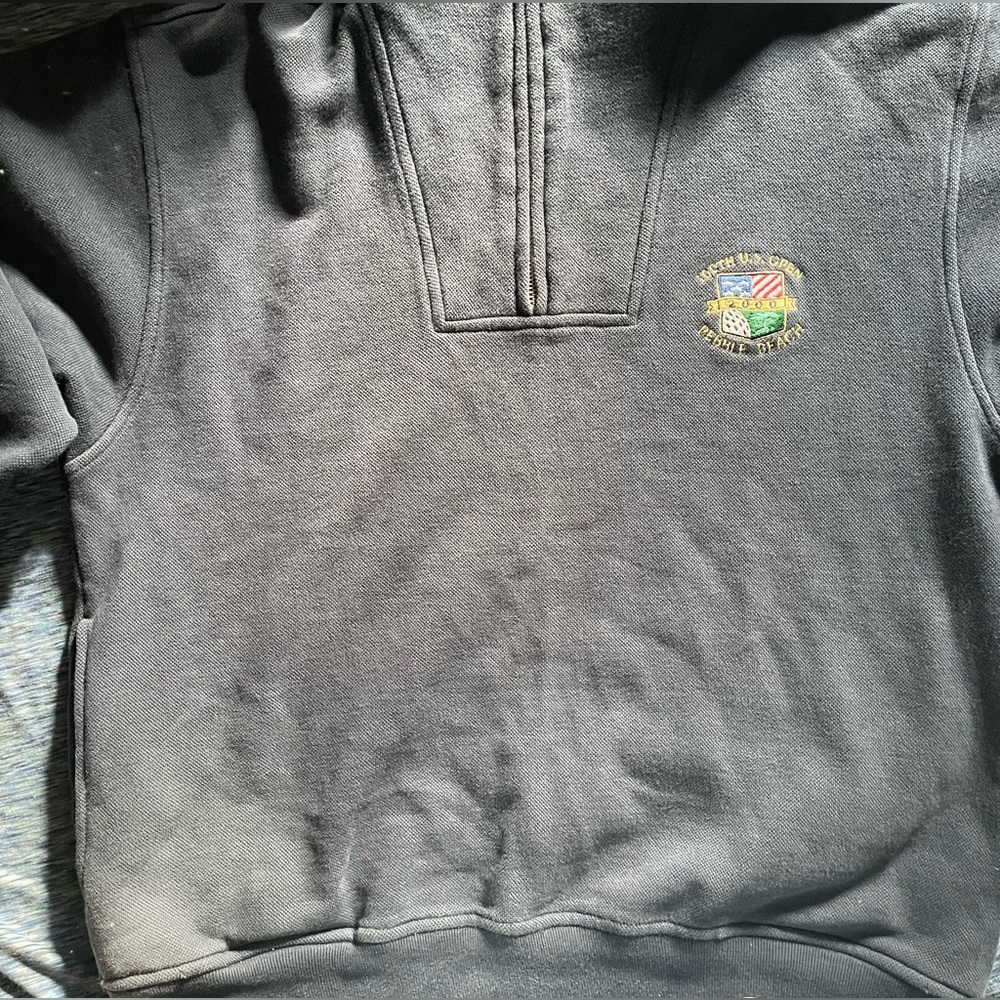 Vintage Tommy Hilfiger Golf 1/4 zip sweater with pockets